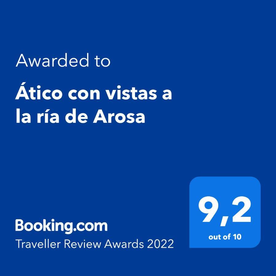 Ático con vistas a la ría de Arosa Apartamento Rianjo Exterior foto