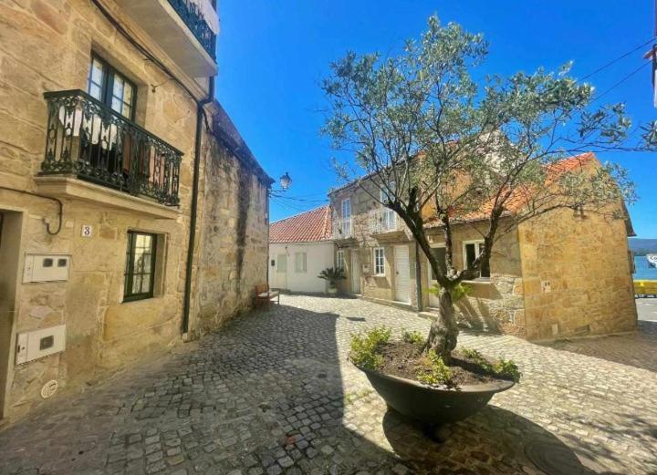 Ático con vistas a la ría de Arosa Apartamento Rianjo Exterior foto